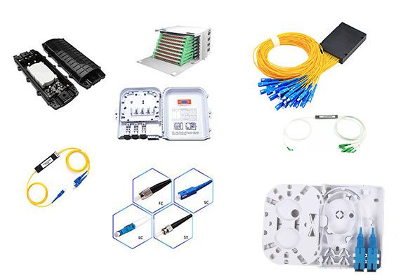 Accessories: Distribution Box, Splice Closure, PLC Splitter, Patch Cord, Pigtail