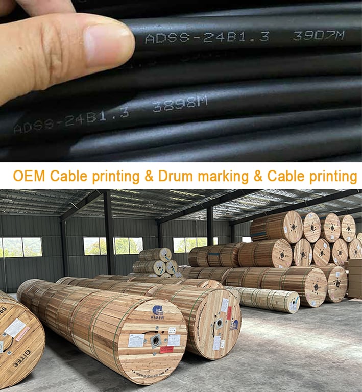 12 Core Single Mode G652 Fiber ADSS Cable With MDPE/HDPE Sheath