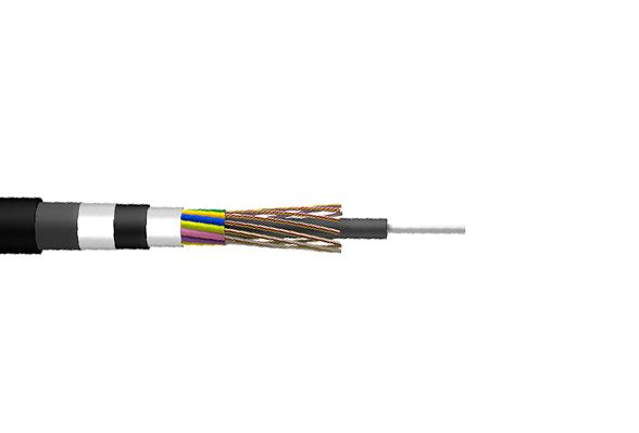 GYFTA54 Anti-rodent and Anti-termite Optical Cable with Double Metallic Armors and Nylon Sheath