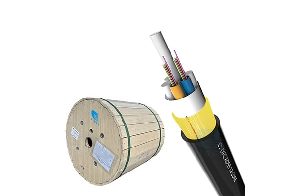 12 Cores 100m Span ADSS Non Metal Self Supporting Fiber Optic Cable