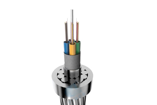 Typical Design Of PBT Aluminum Tube OPGW Cable